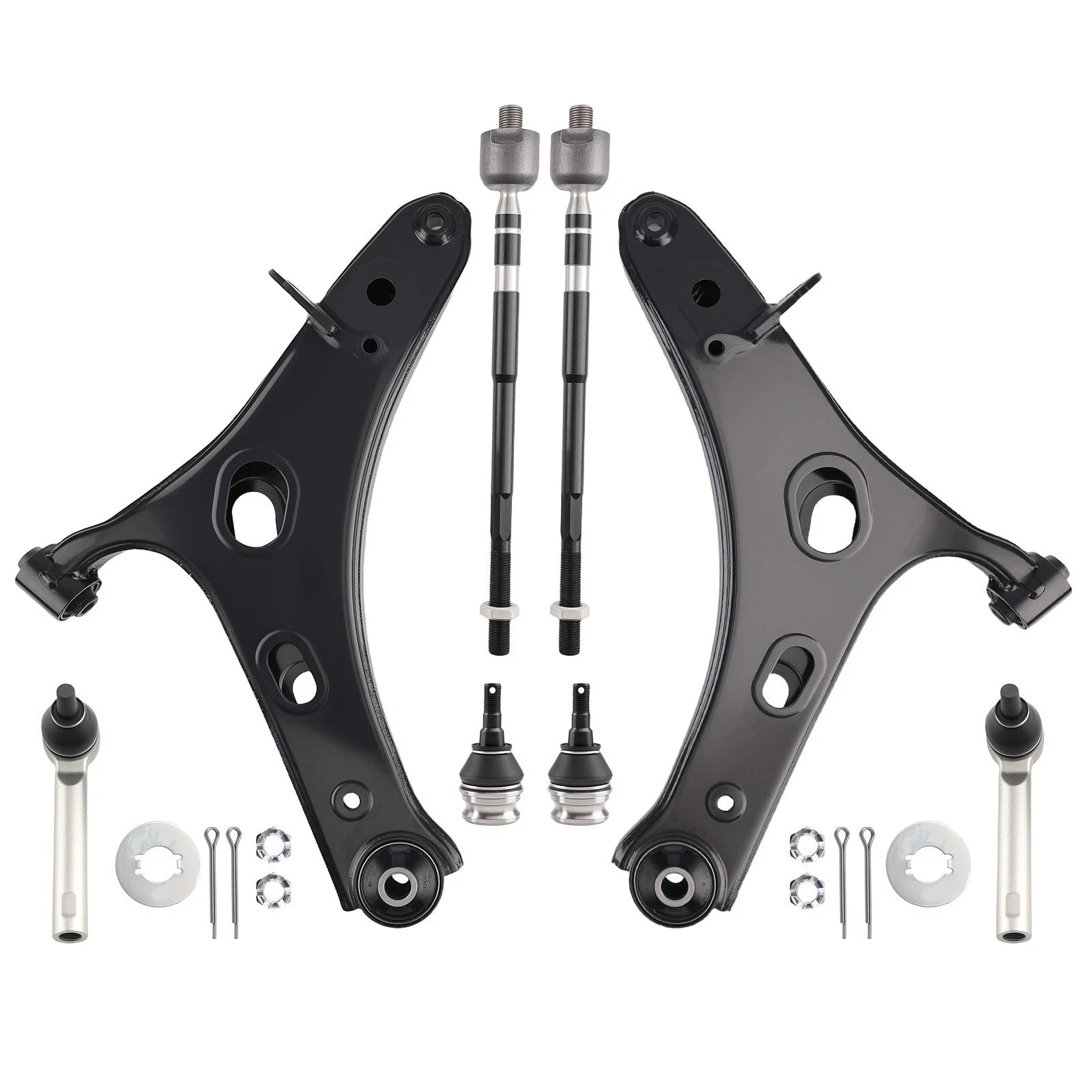 6pc Front Lower Suspension Control Arm Ball Joint for Subaru Forester (2014–2018)