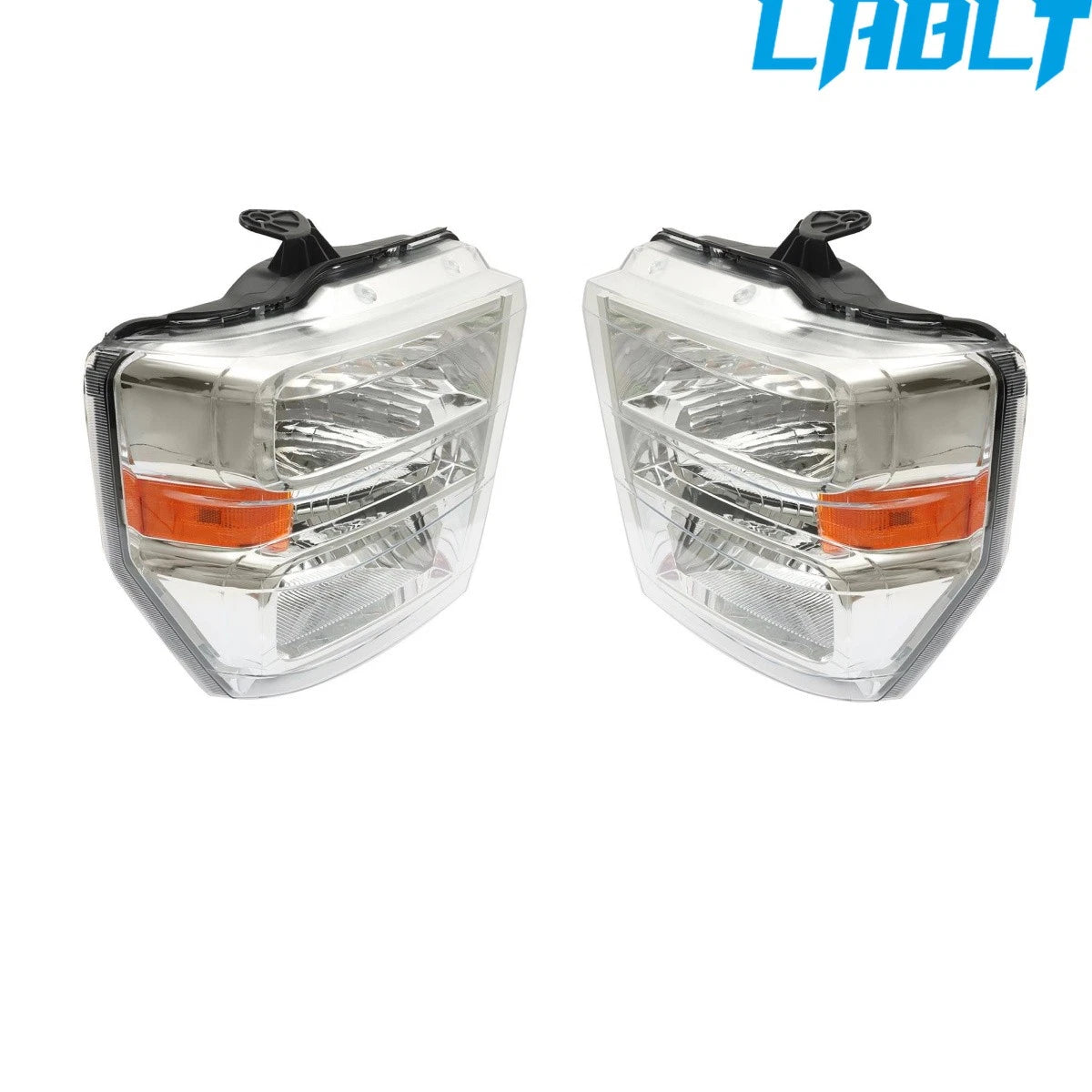 2X Headlights for Ford E150 E250 E350 E450 Super Duty (2008–2014)