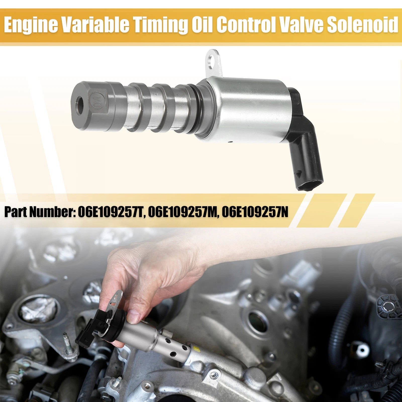 Variable Valve Timing VVT Solenoid Replacement for Audi A6 A7 3.0L V6 (2012–2018)