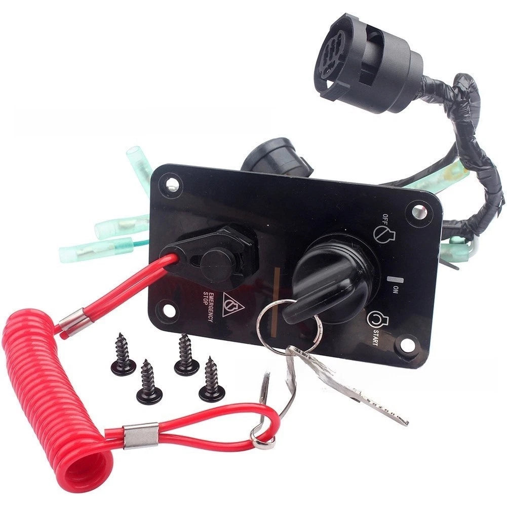 Ignition Switch Panel 704-8For 2570-08-00 Includes Screws and For 2 Keys