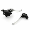 Chrome Hand Control Reservoir Brake Clutch Levers for Motorcycle (T9)