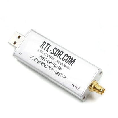 RTL-SDR R820T2 RTL2832U TCXO SMA Dongle Adapter for Software Defined Radio