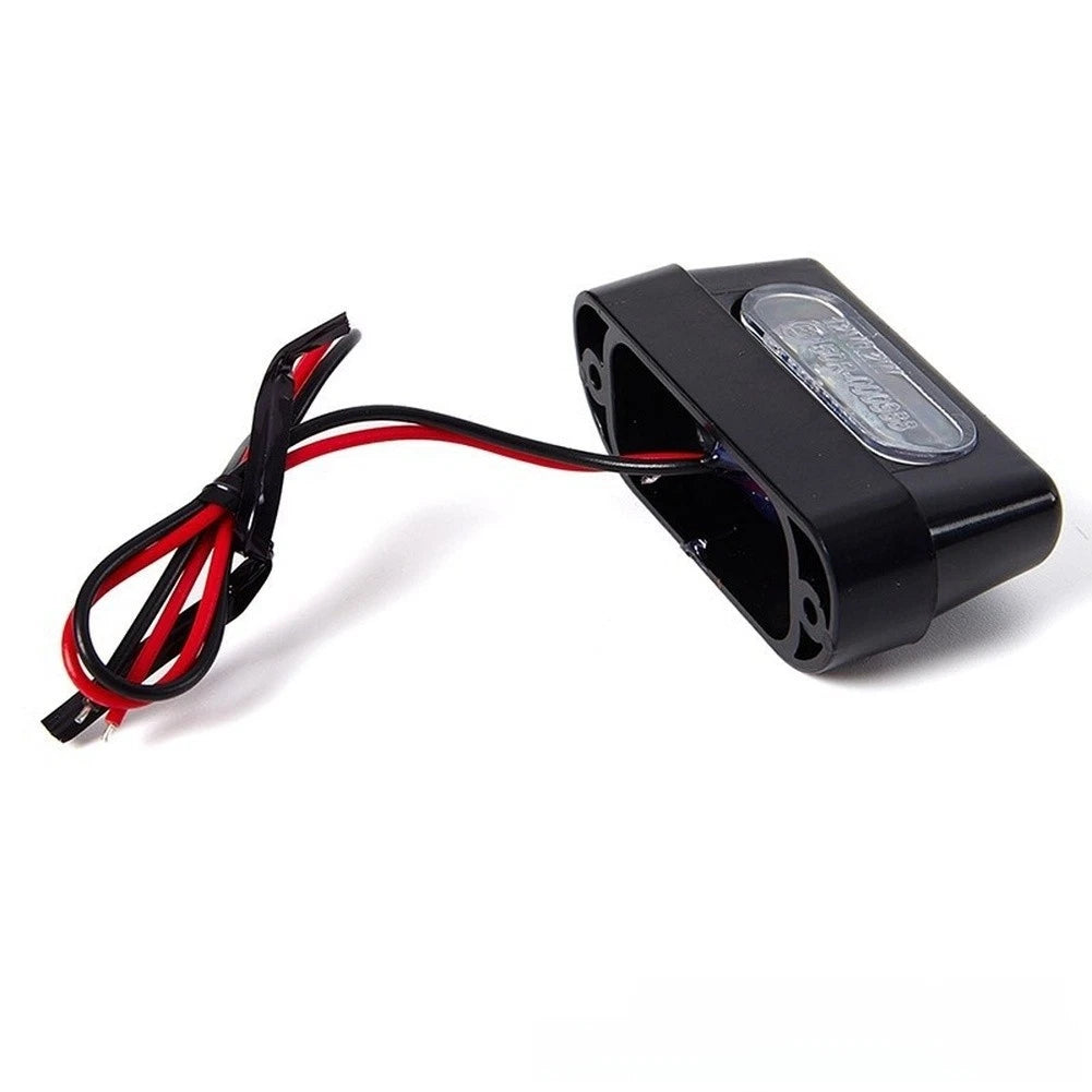 12V LED License Plate Light for Motorcycle Black White Retrofit Tail Light