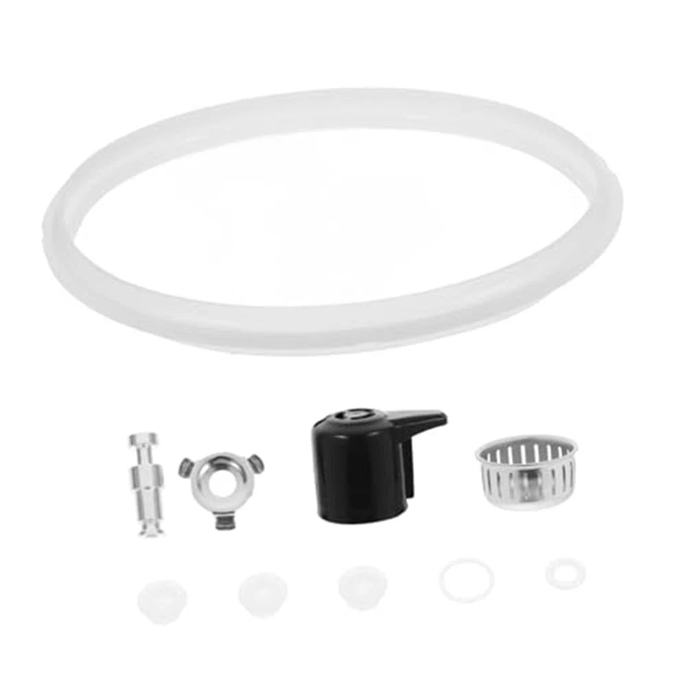 Steam Release Valve and Gasket Set for Pressure Cooker (10 Pieces)