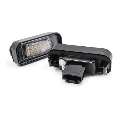2Pcs License Plate Light Assembly for Mercedes-Benz S-Class (2000–2006)