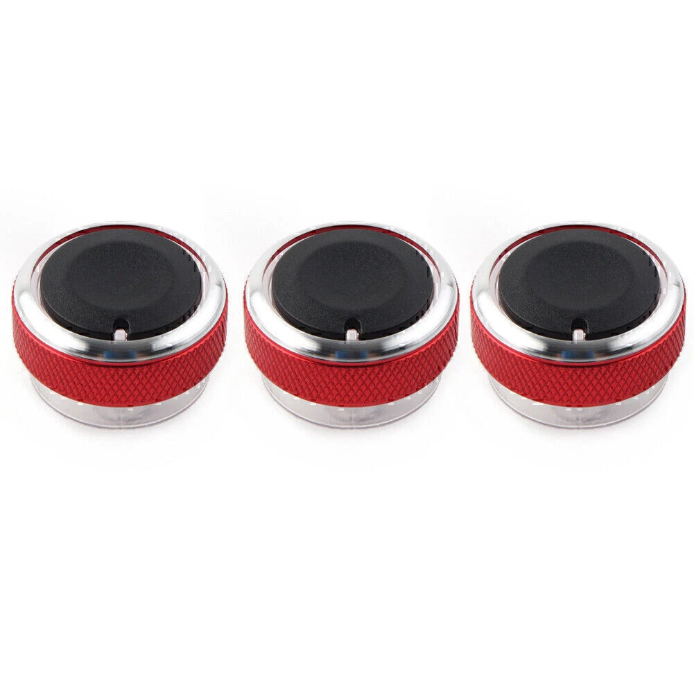 3X ABS Air Conditioner Switch Knob Button for Ford Focus MK2 MK3