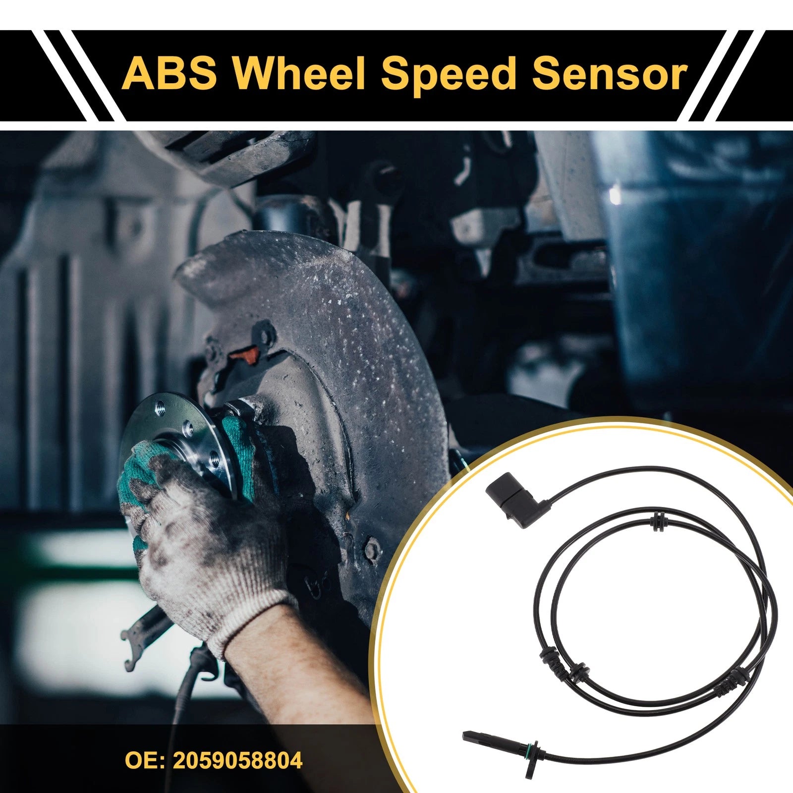 ABS Wheel Speed Sensor Replacement for Mercedes-Benz C300 (2015–2020)
