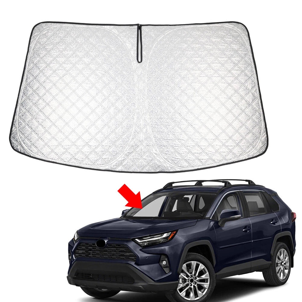 Foldable Windshield Sun Shade for Toyota RAV4 (2019–2025)