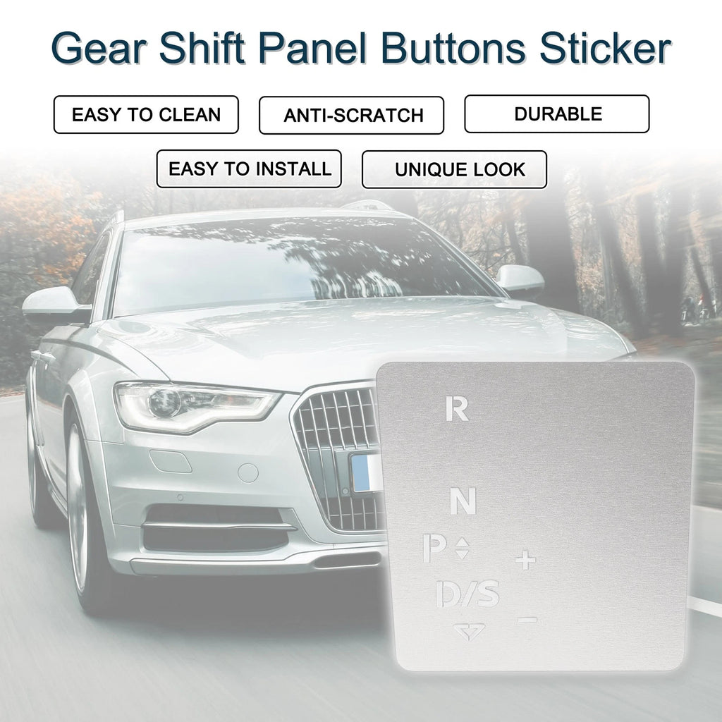 Gear Shift Panel Buttons Replacement for Audi A6 S6 A7 S7 Q7 SQ7 (2020–2023)