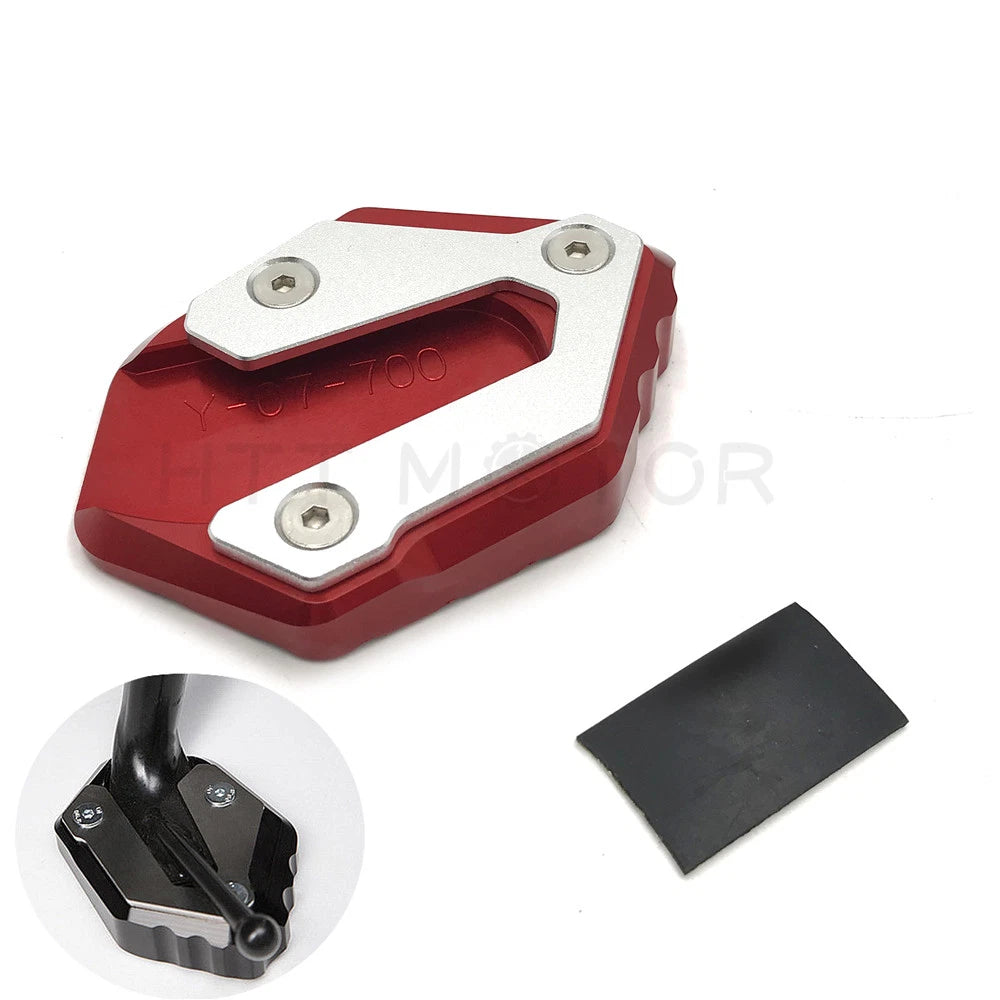 Kickstand Extension Pad for Yamaha MT-07 (2014–2017) RED
