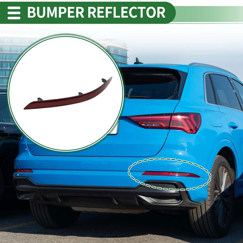 Rear Right Bumper Reflector Replacement for Audi Q3 F3 (2018–2022)