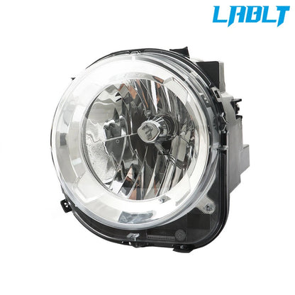Driver Side Headlight Halogen Chrome for Jeep Renegade (2015–2018)
