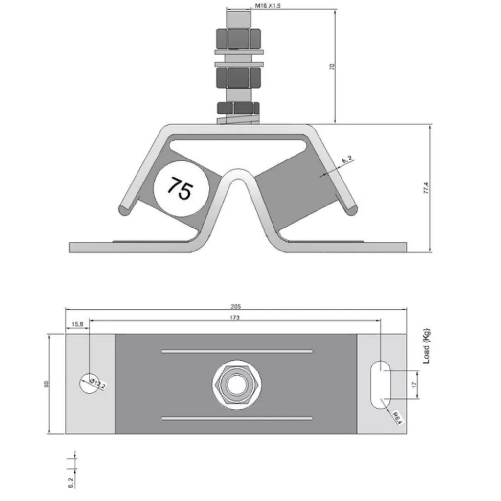 Yanmar Marine Diesel Engine Mount for Yanmar