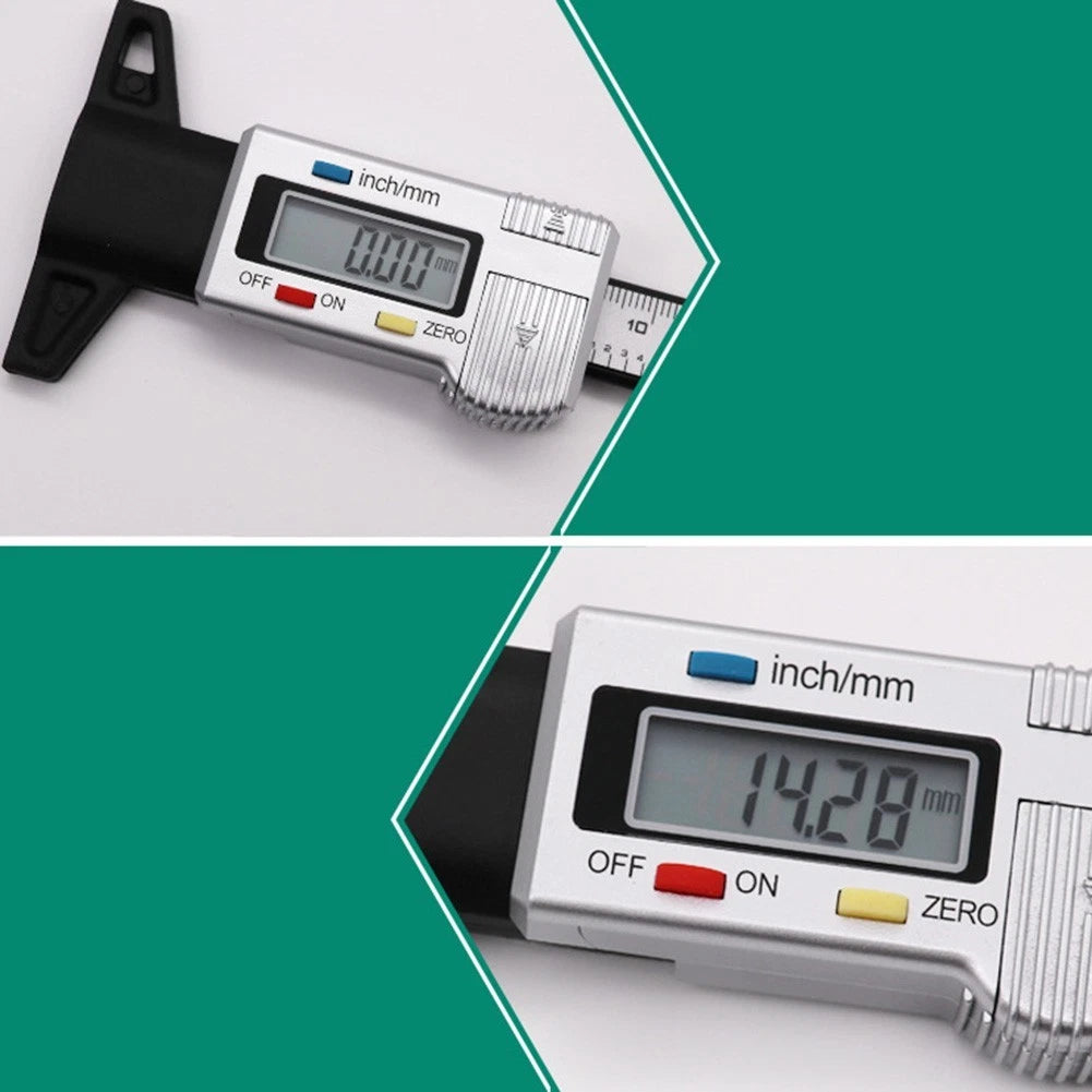 Digital Tire Tread Depth Gauge for Accurate Measurement