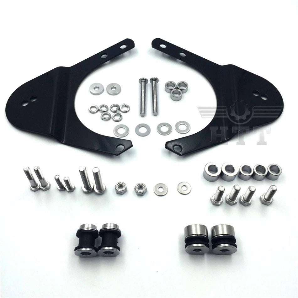 Sissybar Backrest Docking Hardware Kit for Harley Touring (1997–2008)