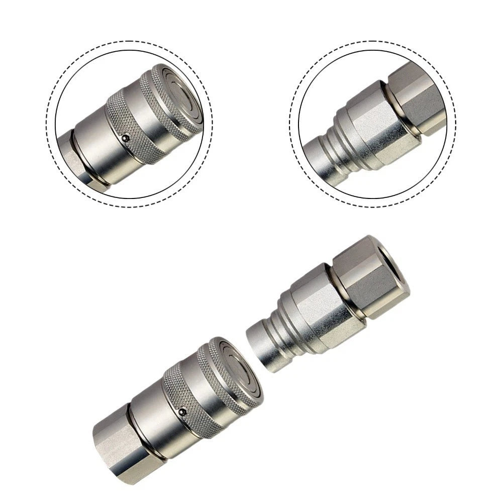 Hydraulic Flat Face Quick Coupler for Easy Installation