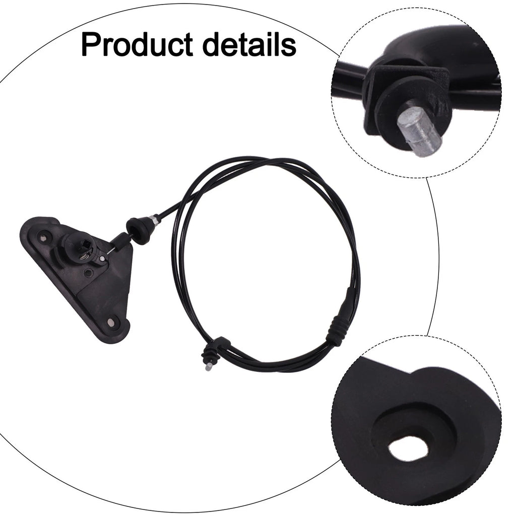 Bonnet Hood for S Max (2007–2015) with Release Cable Handle