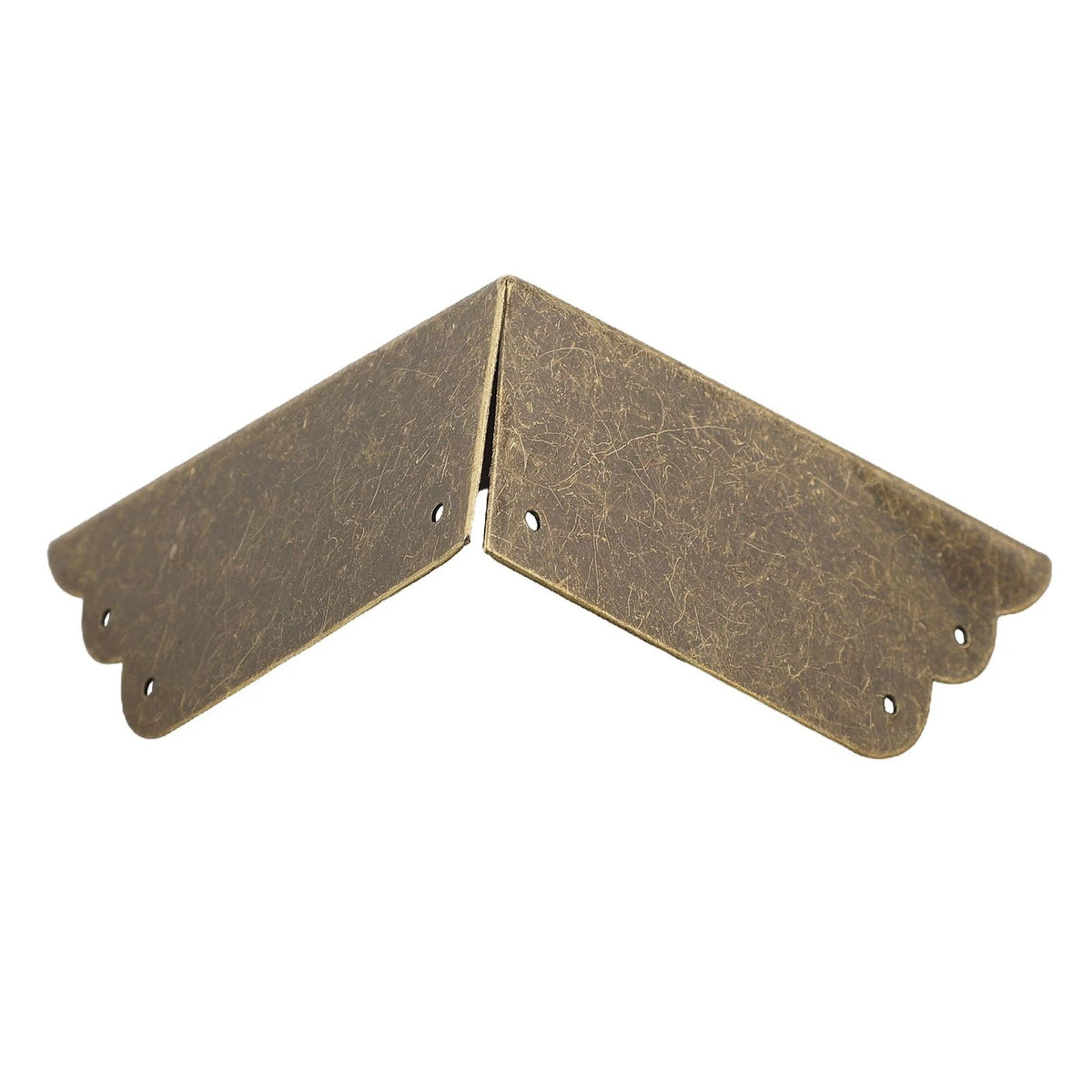 Set of 4 Antique Bronze Corner Guards for Decorative Boxes
