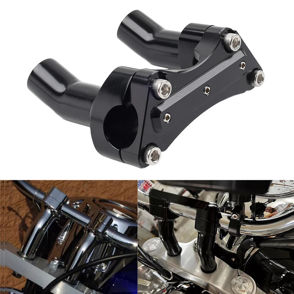 3.5" Handlebar Riser & Top Clamp for Harley Fat Boy Heritage Softail (1984–2023)