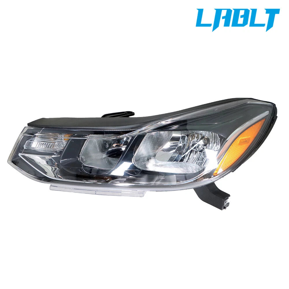 Left Side Headlamp Halogen W/O Lens Black for Chevrolet Trax (2017–2019)