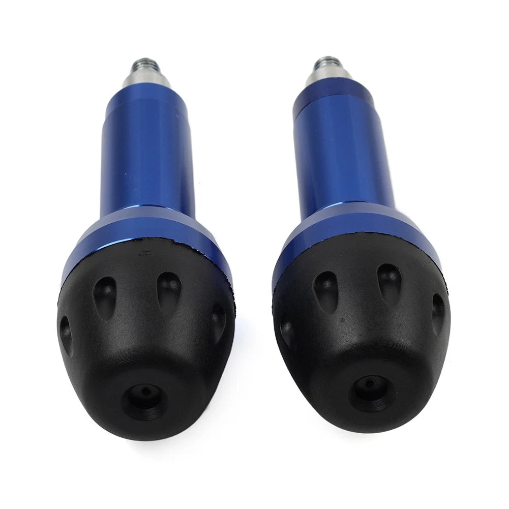 8MM 10MM Universal Motorcycle Exhaust Frame Slider Crash Protector - Blue