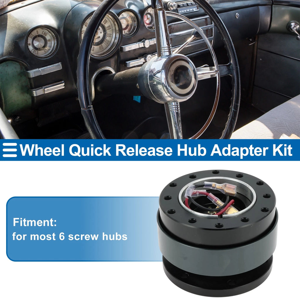Steering Wheel Quick Release Hub Adapter for