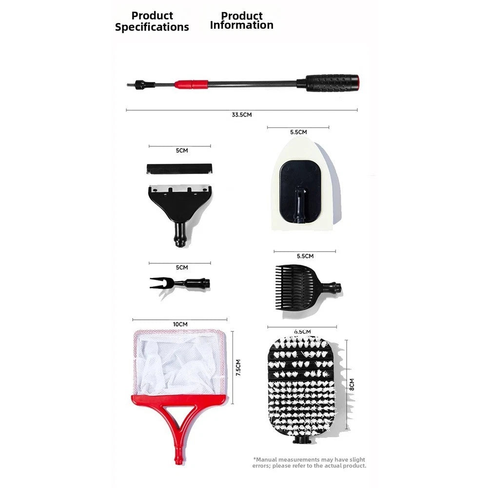 7 in 1 Aquarium Cleaning Kit for Fish Tank