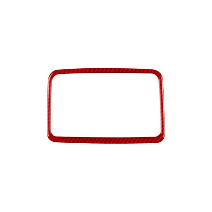 Carbon Fiber Dashboard Storage Box Cover Trim For Ford Ranger 2019-2022