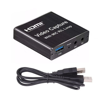 HDMI Capture Card 4K for Game Streaming and Recording