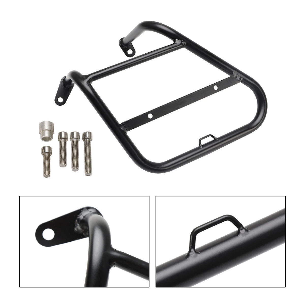 Luggage Rack Side Saddle Bag Mount Bracket Left for Kawasaki KLX230 (2021–2023)