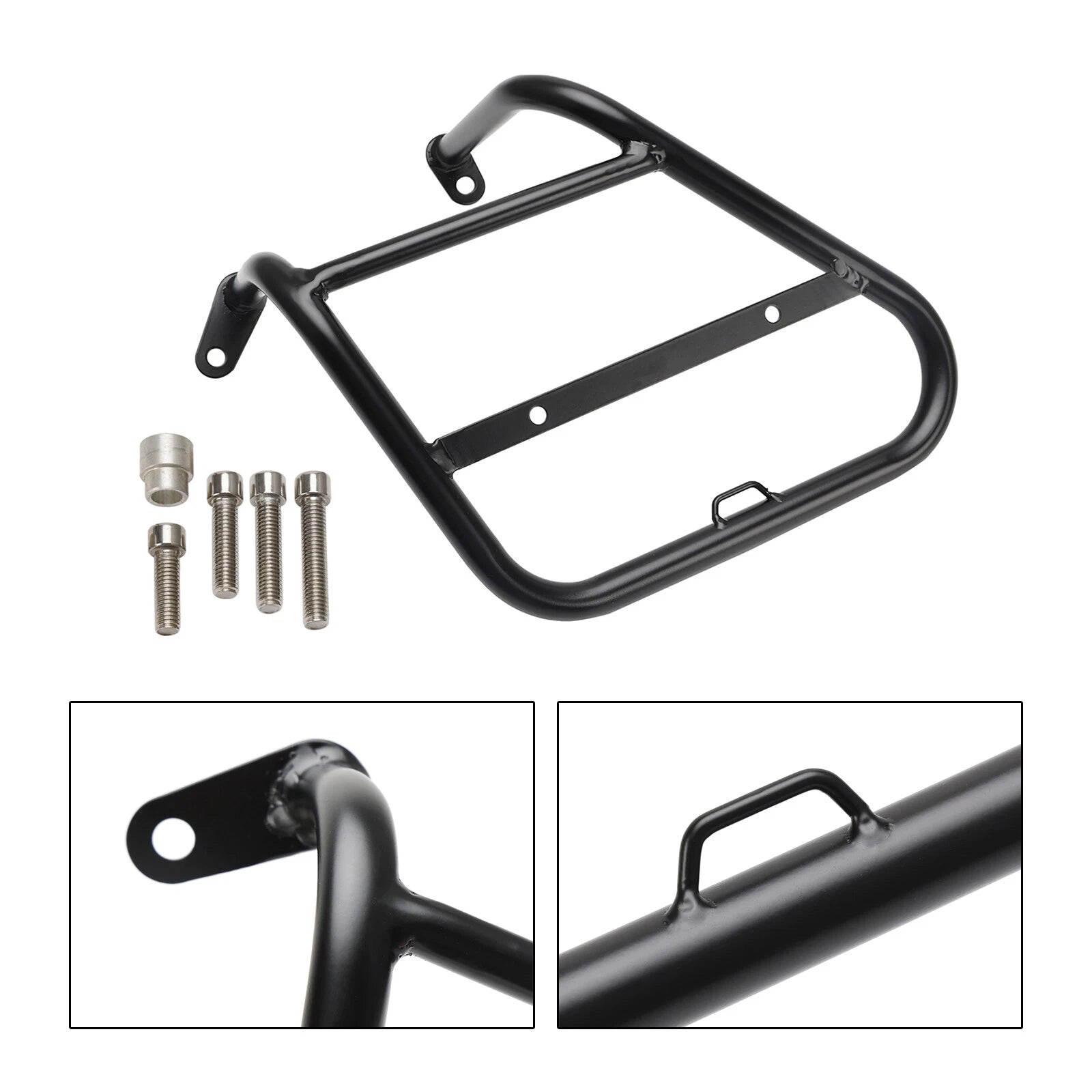 Luggage Rack Side Saddle Bag Mount Bracket Left for Kawasaki KLX230 (2021–2023)