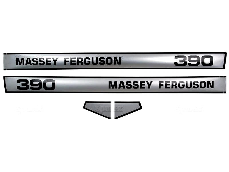 Bonnet Decal Set for Massey Ferguson 390