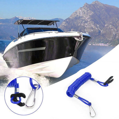 Kill Switch Key for Jet Ski (Floating Blue TPU+PVC Replacement)