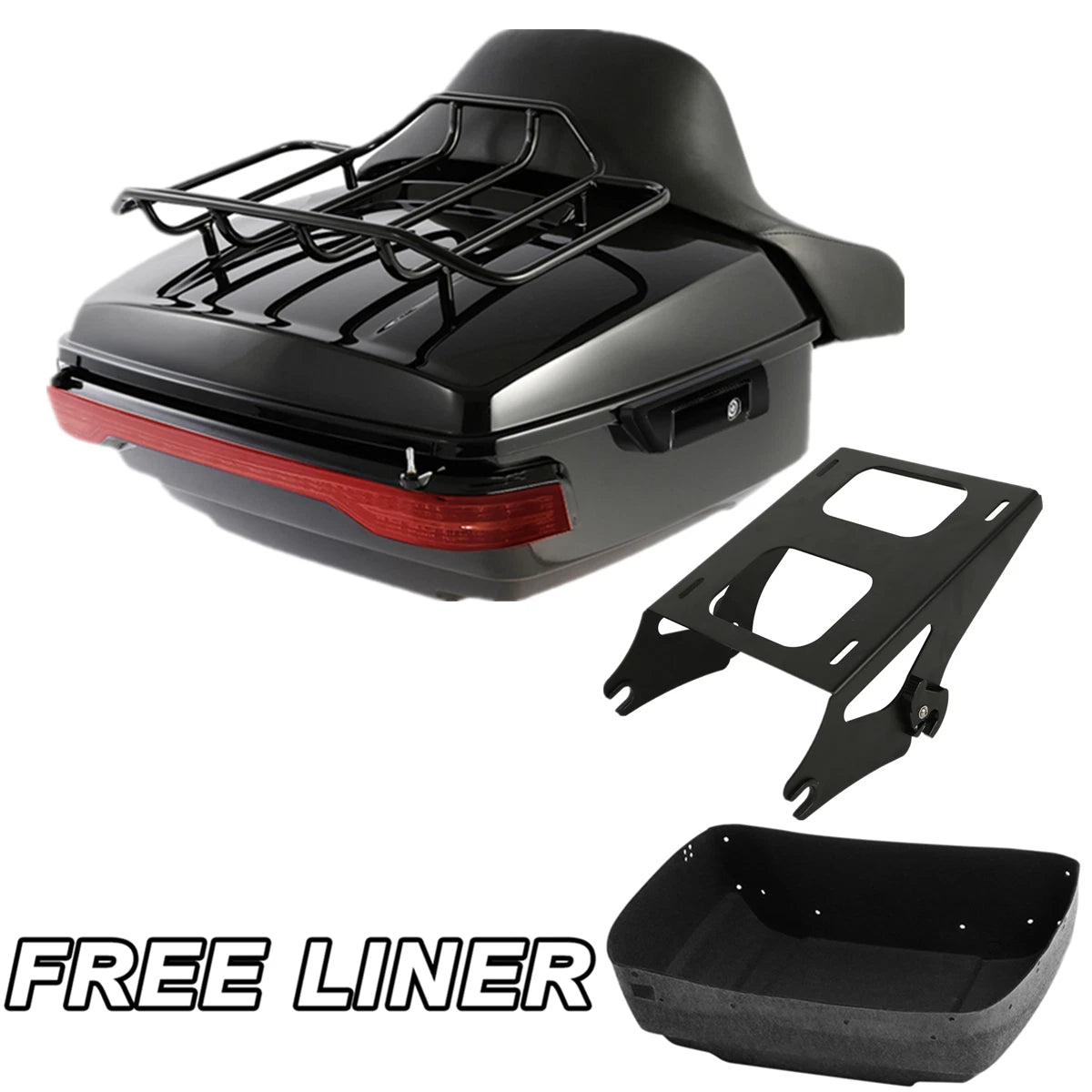 Trunk Pad Rack Light for Harley Electra Glide (2014–2025)