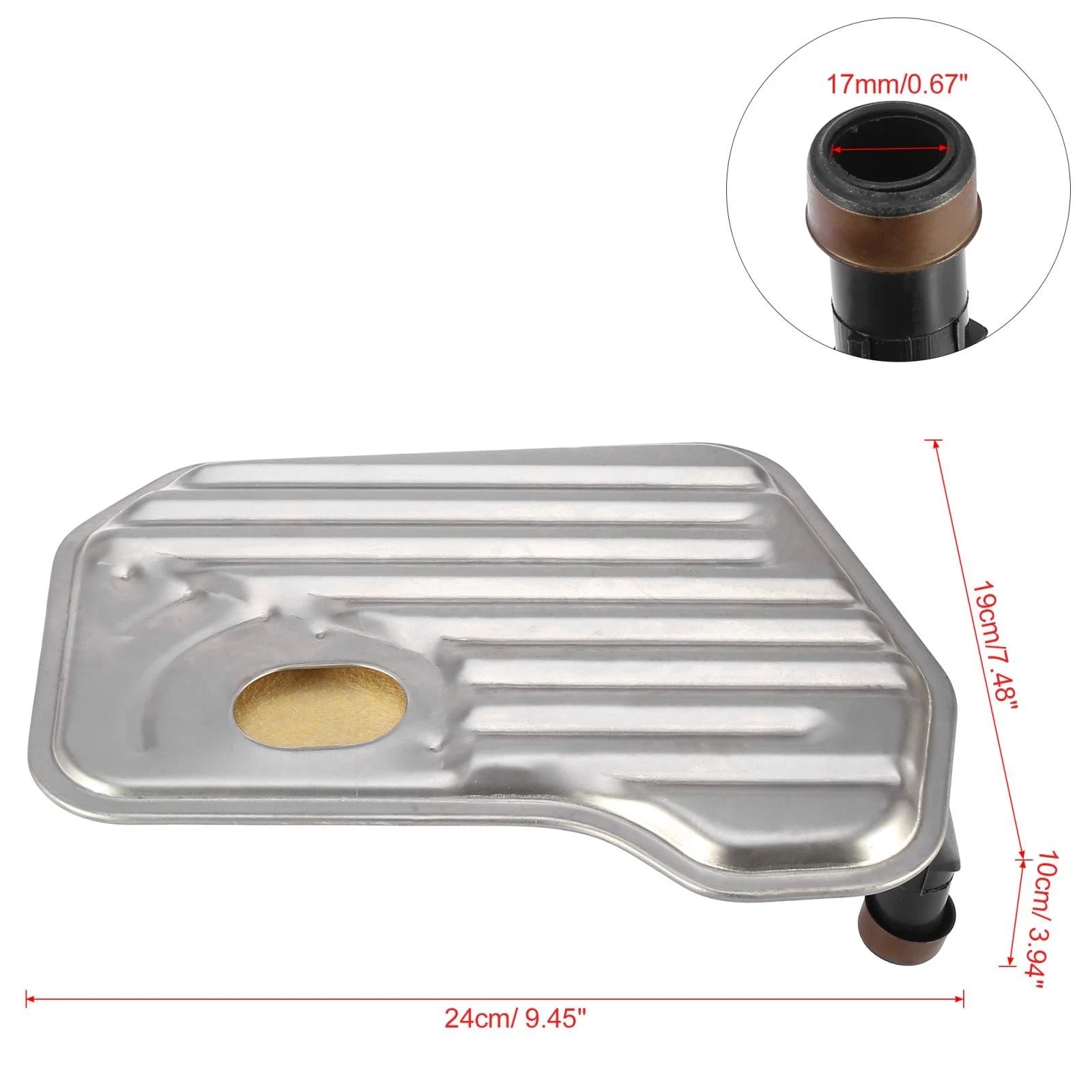 Automatic Transmission Filter Oil Pan Gasket Kit for Chevrolet Camaro (2010–2015)