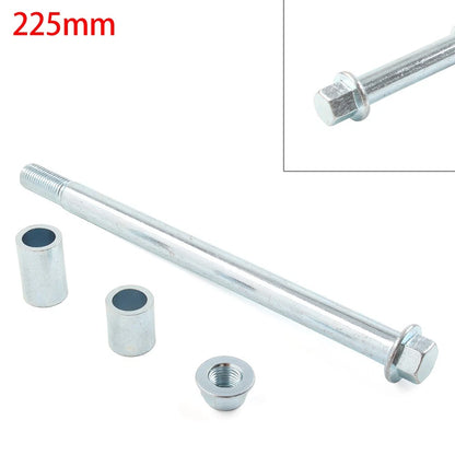 M15x 225mm + 2 Spacers Front Rear Back Axle Fit 125cc 140cc Quad Dirt Pit Bike