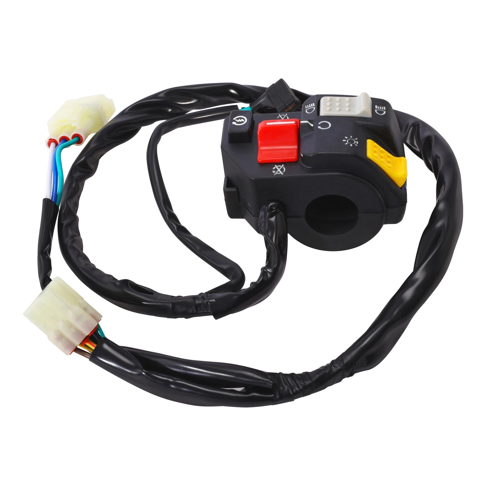 Left Handlebar Control Switch Button for Honda Sportrax 400 TRX400EX (1999–2004)