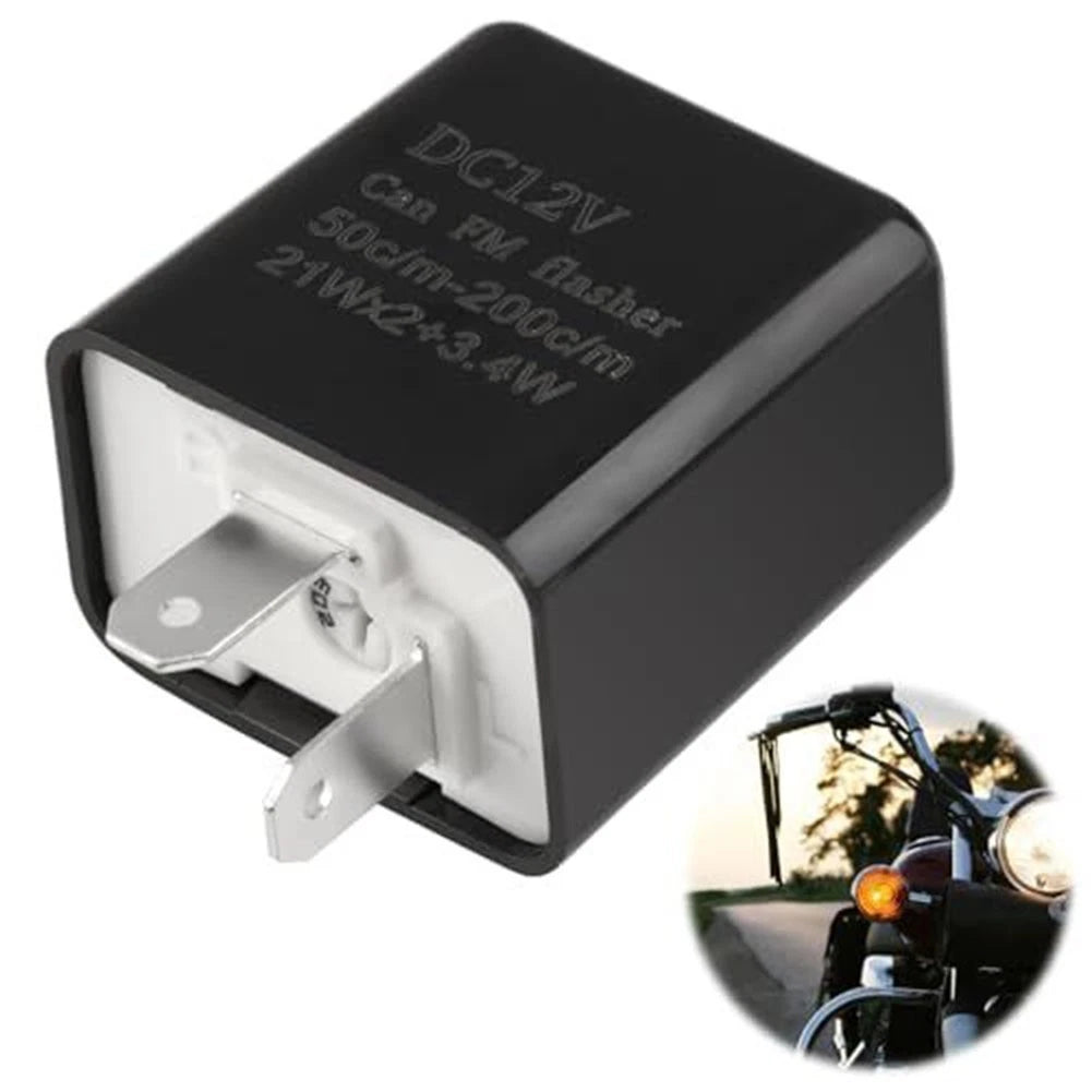 Adjustable 12V Motorcycle Turn Signal Indicator Relay