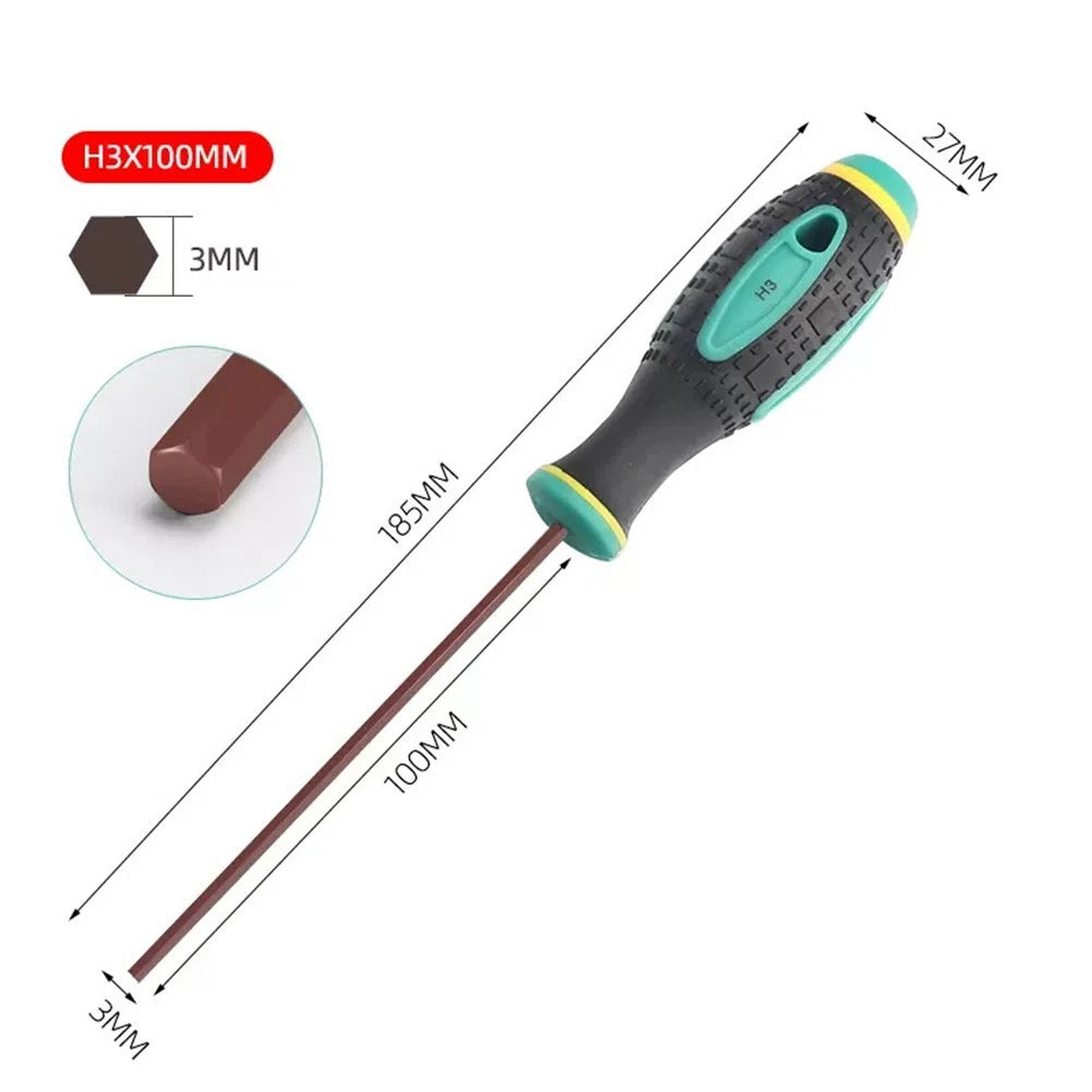 Adjustable Length Hexagon Screwdriver with Magnetic Tip for All Models