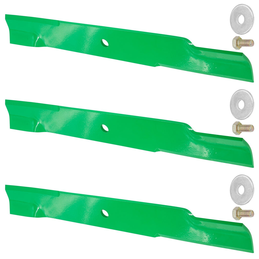 60-Inch Deck Blades with Bolt for Hustler Zero Turn (Fits 2000–2024)
