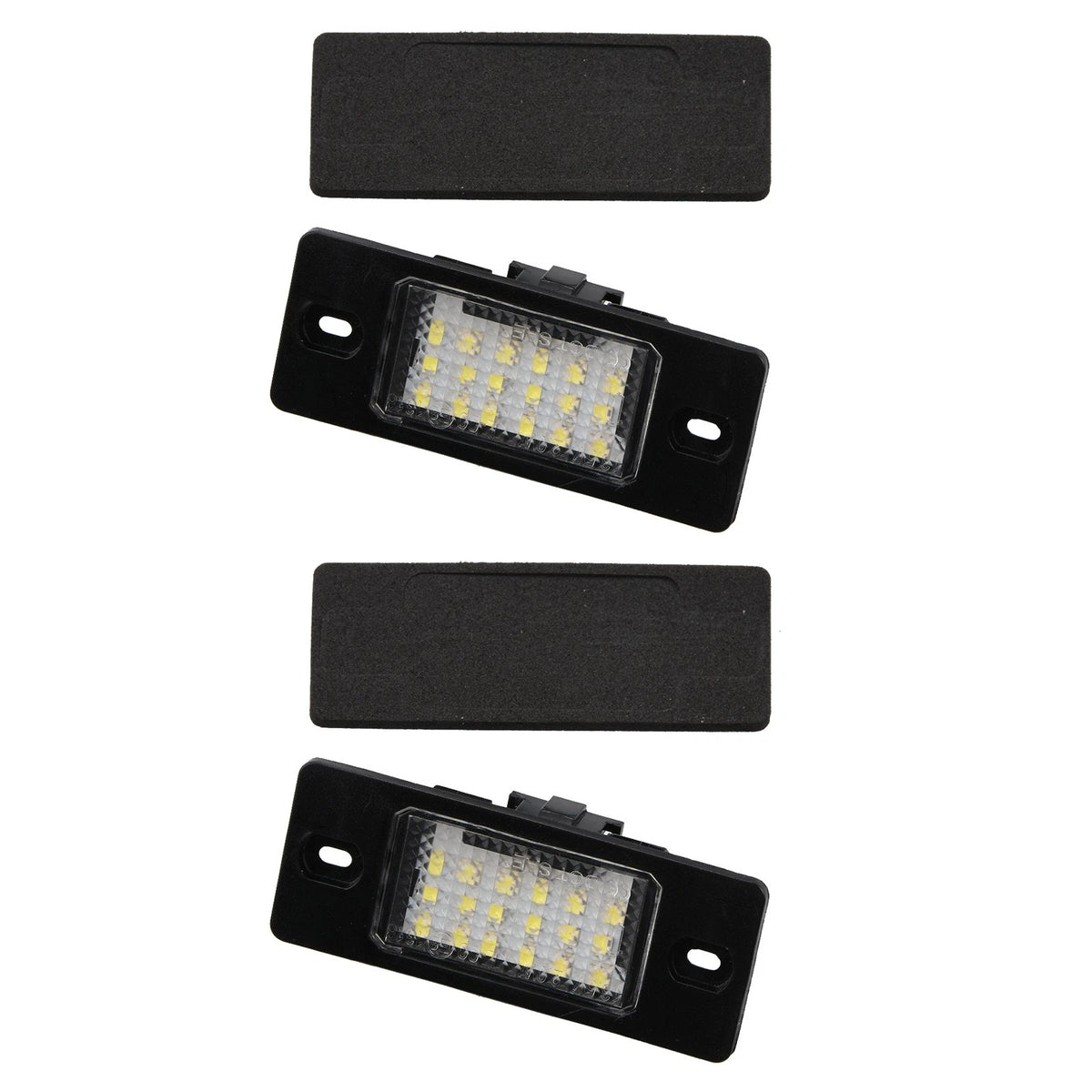 2X LED License Plate Light for Porsche Cayenne VW Touareg (2003–2010)