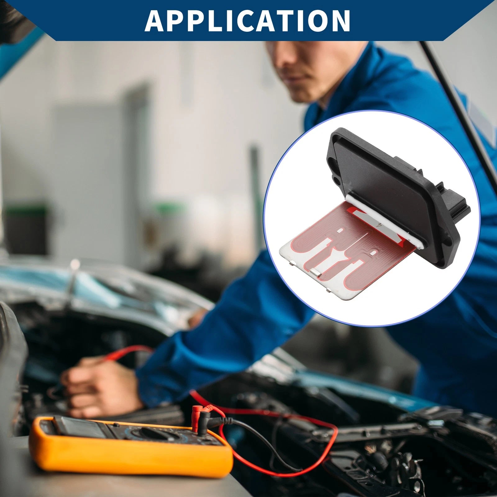 HVAC Blower Motor Resistor Replacement for Mazda 2 (2011–2014)