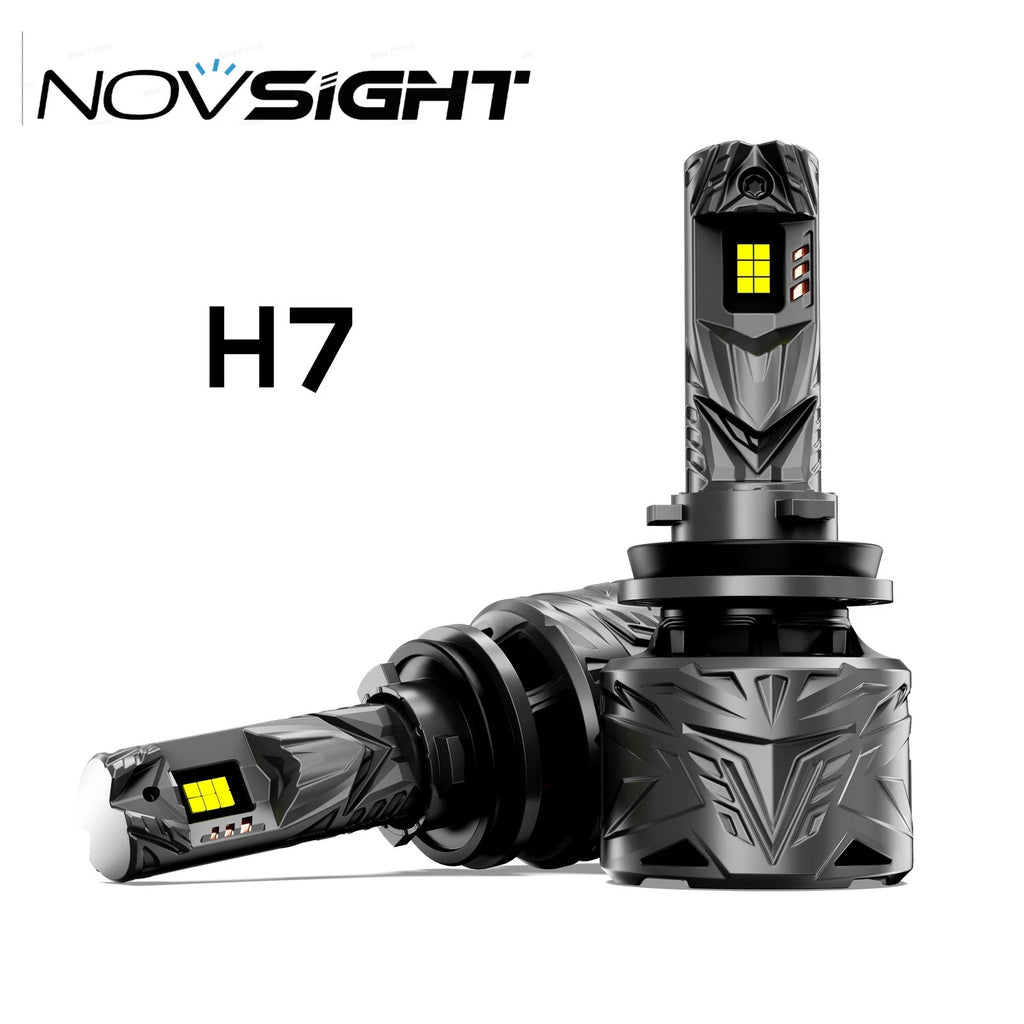 H7 LED Headlight Bulbs Kit for NOVSIGHT (6000K Cool White)