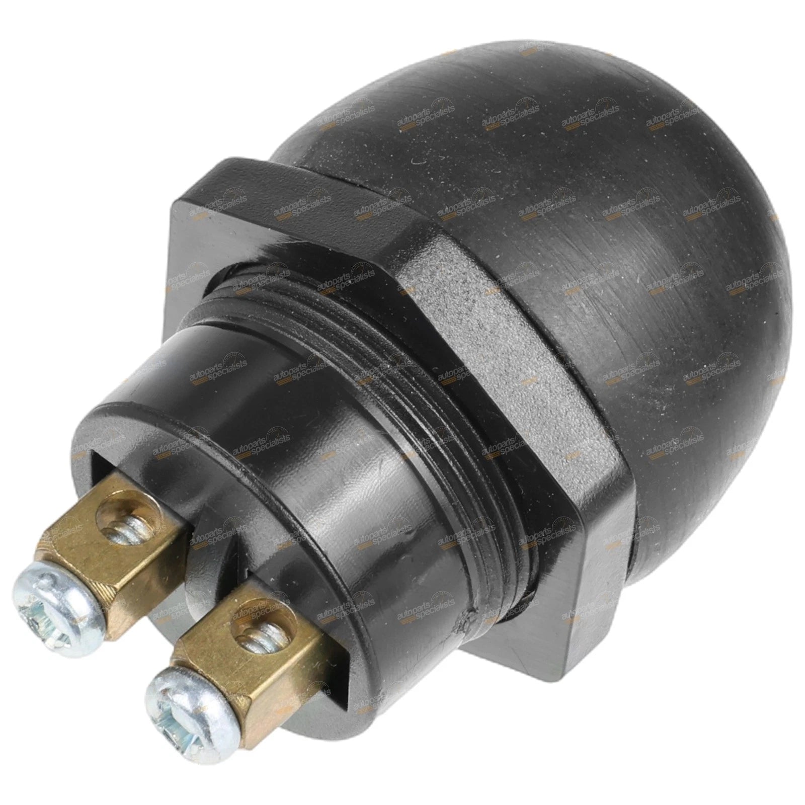 Push Button Horn Switch with Waterproof Rubber Boot for Universal (12/24V)