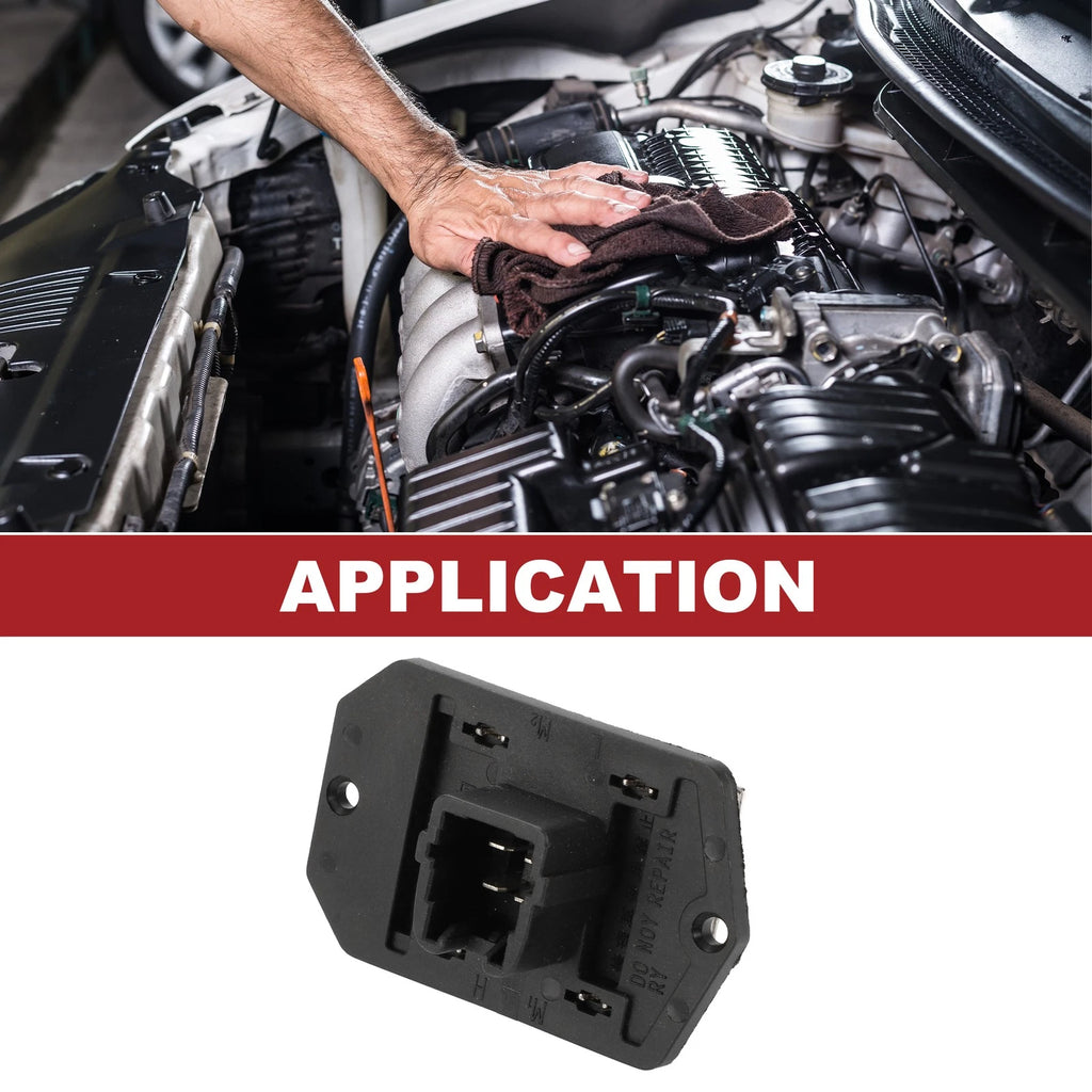 HVAC Blower Motor Resistor Replacement for Toyota Sienna (2006–2010)