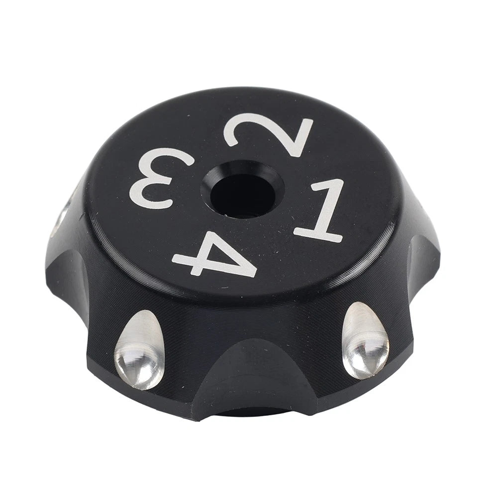 Black Shock Suspension Setting Adjuster Decoration Cap For Can Am Ryker 600 900
