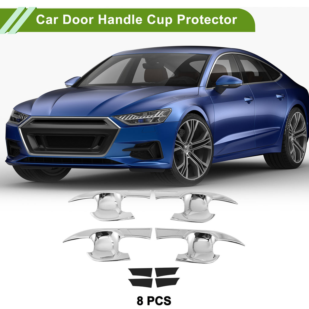 Car Door Handle Cup Protector for Toyota Camry Chrome (2012–2024)