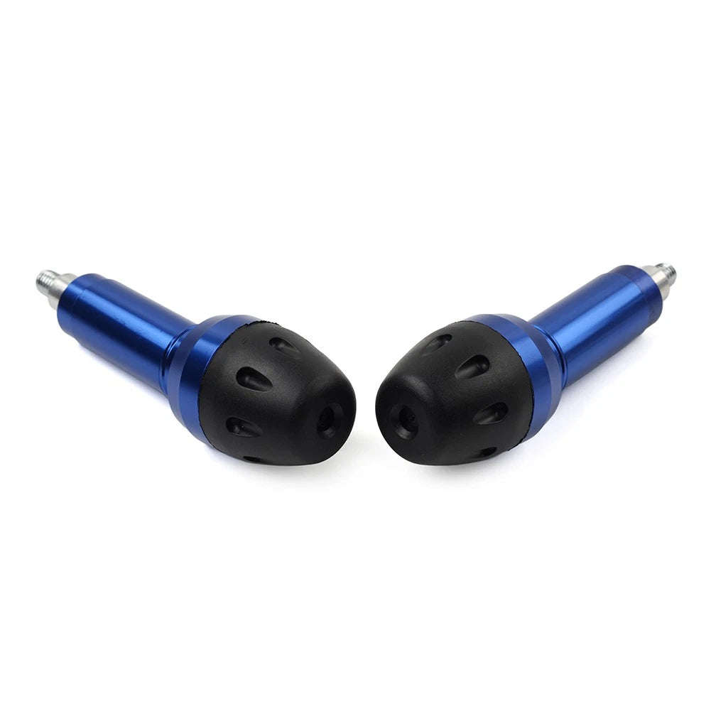 8MM 10MM Universal Motorcycle Exhaust Frame Slider Crash Protector - Blue