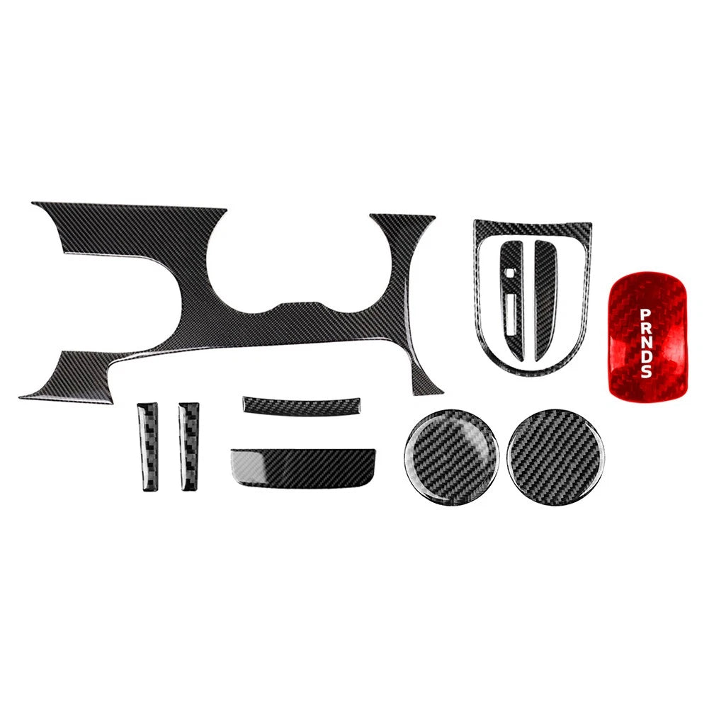 11pcs Control Panel Decoration Cover for Ford Mustang (2015–2023)