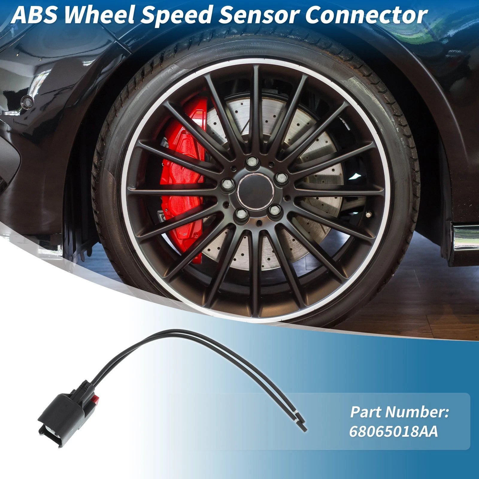 ABS Wheel Speed Sensor Connector Replacement for Jeep Dodge (2009–2019)